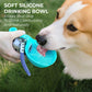 🐕 LIMITED TIME 50% OFF! 🔥 2-in-1 Portable Dog Water Bottle for Small Dogs – Leak-Proof, Compact & Foldable Silicone Bowl 🐾