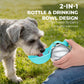 🐕 LIMITED TIME 50% OFF! 🔥 2-in-1 Portable Dog Water Bottle for Small Dogs – Leak-Proof, Compact & Foldable Silicone Bowl 🐾