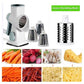 🧀 50% OFF! ✨ 3-in-1 Rotary Cheese Grater – Safe Feeding Port Prevents Cuts, 3 Interchangeable Stainless Steel Blades & Powerful Suction Feet – Grates, Slices & Spiralizes in Seconds 🥕