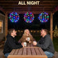 ✨ Hanging LED Light Balls | Foldable Warm-Toned and Multicolored Decorative Lights