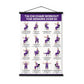🧘♂️ 50% OFF! ✨ Tai Chi Workout Poster for Seniors – 16 Step-by-Step Illustrated Standing & Seated Chair Exercises, Extra-Large High-Contrast Print & Tear-Resistant Canvas – Wall Hanging Scroll Design for Balance, Flexibility & Vitality 🧓