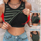 💖LAST DAY SPECIAL SALE💖Ribbed Stretchy Tank Top with Shelf Bra
