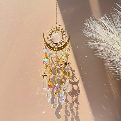 ⏳Time-limited Special⏰Crystal Sun Catcher, lndoor Outdoor Decor for Window Bedroom Courtyard Garden☪️