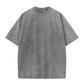 🌞Summer Sale 50% OFF🔥Loose Vintage Solid Color Short Sleeve Top