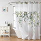 🔥 HOT SALE 50% OFF! 🔥 Waffle Shower Curtain – Hotel Style, 180GSM, Water-Repellent, 183×190cm 🚿