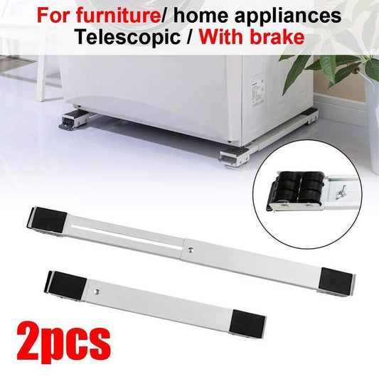 🛠️ LIMITED-TIME 50% OFF! ⚙️ Easy Moveable Roller Bracket – Portable, Floor Protector, 300kg Load ✨