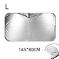 🚗 ✨ Windshield Sunshade Foldable Sun Shield – UV Protection, Includes Steering Wheel Cover, Pouch ☀️
