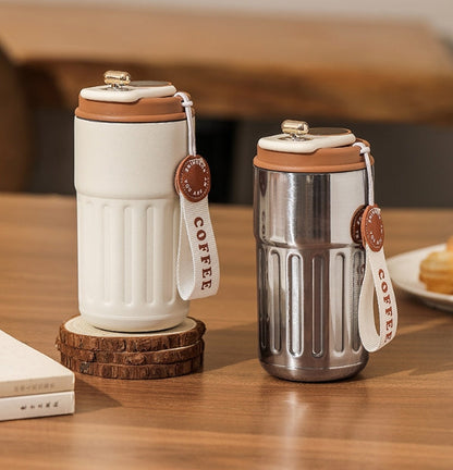 ☕ LIMITED TIME 50% OFF! LED Temperature Display Coffee Mug – 316 Stainless Steel, Double-Walled Insulation & Leak-Proof Lid ✨