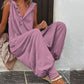 🌸 LIMITED TIME 50% OFF! 💥 Women's Relaxed Hooded Sleeveless Jumpsuit – Loose Fit, Breathable & Stylish 🌿