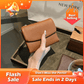 🔥 LAST DAY 49% OFF! 👛 Unisex Pebble Leather Wallet – 15 Colors, Slim, Multi-Function, Genuine Leather 🎁