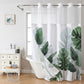 🔥 HOT SALE 50% OFF! 🔥 Waffle Shower Curtain – Hotel Style, 180GSM, Water-Repellent, 183×190cm 🚿
