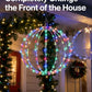 ✨ Hanging LED Light Balls | Foldable Warm-Toned and Multicolored Decorative Lights