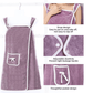 💥 50% OFF! ✨ Plus Size Women's Wearable Shower Skirt – Secure 2-Button Design, Super-Soft Coral Fleece & Quick-Dry Absorbent – Full Coverage That Stays Put, No Awkward Towel Drops 🚿
