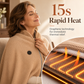 ❄️ 50% OFF! 🔥 Heated Blanket Shawl – Portable warmth all winter ✨