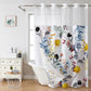🔥 HOT SALE 50% OFF! 🔥 Waffle Shower Curtain – Hotel Style, 180GSM, Water-Repellent, 183×190cm 🚿