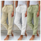 📢📢50% OFF !!!⏰Women's  Elastic Waist Cotton Linen Wide Leg Pants