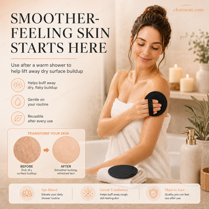⏰ LAST DAY BUY 1 GET 1 FREE! ❄💦🚿 Exfoliating Scrub Bath Pads – Gently Exfoliate, Unclog Pores, Reveal Brighter Skin. A Little Scrub Goes a Long Way! ✨🛀