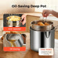🔥 HOT SALE 50% OFF! 🍳 304 Stainless Steel Multifunctional Fryer – Deep Fry, Pan Fry, Boil & Stew in One Pot ✨