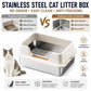 😺 LIMITED TIME 50% OFF! 💩 The Litter Box That Ends Messy Floors & Bad Odors – Perfect for Multi-Cat Homes 🛡️