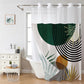 🔥 HOT SALE 50% OFF! 🔥 Waffle Shower Curtain – Hotel Style, 180GSM, Water-Repellent, 183×190cm 🚿