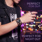 🎉 LIMITED TIME 50% OFF! 🌟 Glow-in-the-Dark 12 Leather Zodiac Bracelet for Men and Women – 6.9/8.1in – Authentic Patented Design ✨