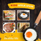 ⌛ LIMITED TIME OFFER! 🍳 Mini Nonstick Iron Pan 3.9"/10cm – Healthy Cast Iron, Uniform Heat & Wooden Handle ✨