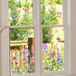 💐 LIMITED TIME 50% OFF! 🖼️ Colorful Floral Bouquet Window Sticker – Vibrant Design, Easy Peel & Removable – Perfect for Home, Cafe & Spring Decor ✨