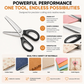 ✂️ 50% OFF! ✨ DIY Serrated Sewing Scissors – Ultra-Sharp Stainless Steel Blades, Ergonomic Comfort Grip & Clean Zigzag Cuts – Perfect for Fabric, Leather & Crafts 🧵