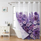 🔥 HOT SALE 50% OFF! 🔥 Waffle Shower Curtain – Hotel Style, 180GSM, Water-Repellent, 183×190cm 🚿