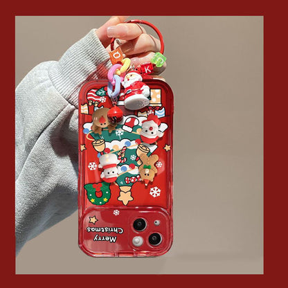 🎄Christmas Hot Sale 49% OFF🔥Christmas Tree Pendant Flip Mirror Case Cover For iPhone🎅