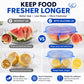 🔥 LAST DAY 50% OFF! ✨ Adpartner Silicone Lids for Food Storage (6-Pack) – Elastic Stretch Fit, 100% BPA-Free Food-Grade Silicone & Heat-Resistant -40°C to 230°C – Eco-Friendly Reusable Alternative to Plastic Wrap 🥗