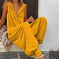 🌸 LIMITED TIME 50% OFF! 💥 Women's Relaxed Hooded Sleeveless Jumpsuit – Loose Fit, Breathable & Stylish 🌿