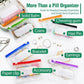 🥳 2026 HOT SALE 50% OFF! 💊 A8 Waterproof Pill Pouch Set – 65K+ SOLD! 14 Color-Coded Pouches, Waterproof & Crush-Proof Shell – Holds 7-14 Days of Meds 🗓️✨