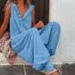 🌸 LIMITED TIME 50% OFF! 💥 Women's Relaxed Hooded Sleeveless Jumpsuit – Loose Fit, Breathable & Stylish 🌿