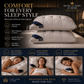 🔥 2026 HOT SALE! 🥳💞 Washable Ergonomic Neck Pillow – Breathable & Soft with 3D Stitching – Ultimate Comfort & Support for Restful Sleep ✨