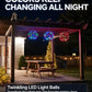 ✨ Hanging LED Light Balls | Foldable Warm-Toned and Multicolored Decorative Lights