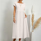 ⏰Last Day Sale 50% Off💃Solid Color Sleeveless Loose Cotton and Linen Pocket Dress