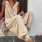 🌸 LIMITED TIME 50% OFF! 💥 Women's Relaxed Hooded Sleeveless Jumpsuit – Loose Fit, Breathable & Stylish 🌿