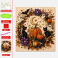 🔥 LAST DAY 50% OFF! 💎 Halloween Pearl Art DIY Kit – Turn Tiny Pearls into Spooky-Cute Magic 🎃✨