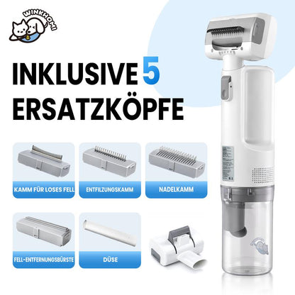 📢 MID-SEASON SALE −50%! ⏰ Multifunctional Pet Grooming Set – Quiet Electric Dematting & Fur Trimmer for Cats & Dogs, Vacuums Loose Hair 🐾