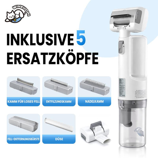 📢 MID-SEASON SALE −50%! ⏰ Multifunctional Pet Grooming Set – Quiet Electric Dematting & Fur Trimmer for Cats & Dogs, Vacuums Loose Hair 🐾