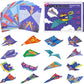 🎁 HOT SALE 50% OFF! 🛩️ Creative DIY Paper Airplane Set For Kids – 16 Designs, Pre-Scored Lines & Premium Flight-Tested Paper ✈️✨