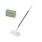 🏆 LIMITED TIME 50% OFF! Flat Mop with Stainless Steel Handle – Comes with Reusable Washable Mop Cloths ✨
