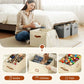 ⏰ LIMITED TIME 50% OFF! 👟 Fabric Shoe Organizer Storage Box – Foldable, Large Capacity, Dustproof & Breathable for Closet & Bedroom 🧺