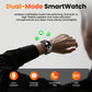 ⌚ Military Smartwatch – 1.7" AMOLED, 1100mAh Battery, IP68 & 110+ Sports Modes 🔦