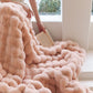 ☁️ 50% OFF! ✨ Luxury Double-Sided Soft Fluffy Flannel Blanket – Textured Polyester with Lightweight Warmth, 4 Sizes & 5 Colors – Machine Washable Cozy Layer for Bed, Couch, Travel & Camping 🎁