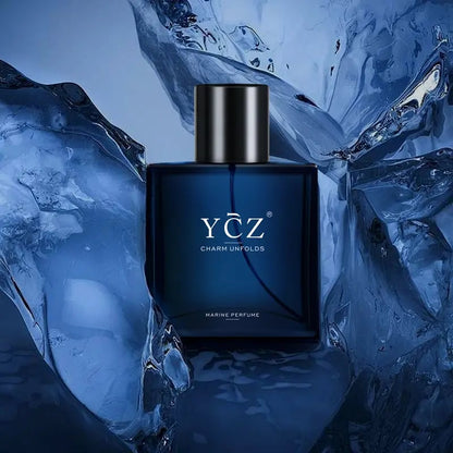 ⚡ LIMITED TIME 50% OFF! 🌊 YCZ Midnight Marine Eau De Parfum Unisex 50ml – Ocean Aroma with Pink Pepper, Ginger & Musk ✨
