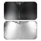 🚗 ✨ Windshield Sunshade Foldable Sun Shield – UV Protection, Includes Steering Wheel Cover, Pouch ☀️