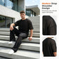 🔥 Pro-Favorite Men's T-Shirt & Wide-Leg Pants 2-Piece Set – Premium Blend – Breathable 🎯