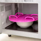 📢 HOT SALE 50% OFF! ⏰ Microwave Folding Tray – Double-Layer Heating, Cool-Touch Handles & 100% Food-Grade Silicone – Save Time & Energy ✨